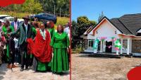 Kenyan lady builds parents stunning home after leaving for Australia to pursue master's