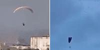 Migrant plunges to his death from mountain while trying to paraglide his way into Ceuta