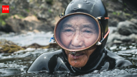 Meet Japan’s ‘women of the sea’: 80-year-old diver dives into cold waters without an oxygen tank to harvest seafood using a centuries-old tradition