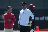 San Francisco 49ers coach Kyle Shanahan plans to coach the exhibition opener following car crash