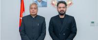 Indian Ambassador pays courtesy call on PM Shah