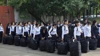 North Korean ‘women slave labourers’ arrive in Russia as 50k of Kim Jong-Un’s cannon fodder fighters prepare to join war
