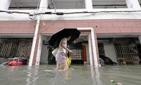 80 percent of flights in Shanghai canceled, over 100 streets see waterlogging as Typhoon Dolphin sets record to travel 6,000km before landfall