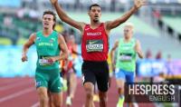 World Junior Athletics Championships: Moroccan Imad Bouchajda wins gold in 800m