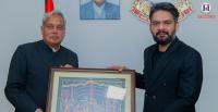 India-Nepal ties in focus as envoy Naveen Srivastava meets PM…