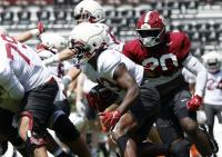 PHOTOS: Alabama's 4th Fall Camp Practice