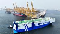 COSCO car carrier evacuated after engine-room fire off Costa Rica