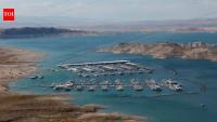 Lake Mead's falling water levels are revealing a US ghost town submerged by its waters 90 years ago