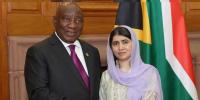 Ramaphosa hails gender gains as Malala joins Women’s Day event