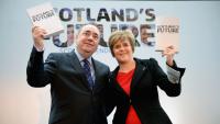 Nicola Sturgeon heckled at cosy event over Alex Salmond 'stitch up' as audience member thrown out