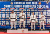 Azerbaijani judokas claim seven medals at Skopje Junior European Cup 2026