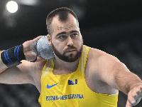 Pezer competes in the European Championship Qualifiers in Birmingham