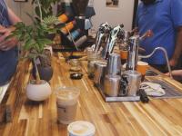 Cafe Demitasse's new bar blooms with its own herb garden