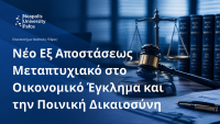 NUP offers new distance-learning MA in Economic Crime and Criminal Justice