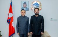 Prime Minister Balendra Shah Holds Courtesy Meeting with Chinese Ambassador Zhang Maoming