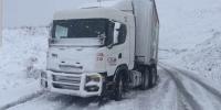 R617 closed as snow hits KZN, truck stuck near Kokstad
