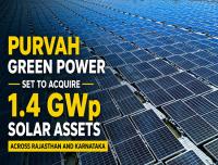 Purvah Green Power to Acquire Renew Solar Power’s 1.4 GWp Operating Solar Portfolio
