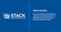 STACK Infrastructure Proudly Supports Governor Abbott in Advancing Responsible Data Center Growth in Texas
