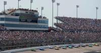 Gibbs holds on to win race at Iowa Speedway