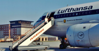 Bus driver at major German airport kicked explosive drone away