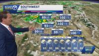 Heat Advisory issued once again for the Albuquerque Metro, some relief in sight later this week.