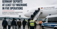 Germany deports at least 137 Nigerians in five charter flights as Europe tightens migration rules