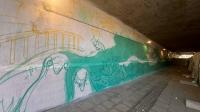 'Atlantis' mural unveiled in Rīga underpass