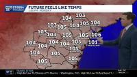Hot, humid weather sticks around all week