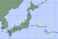 Strong wind and heavy rain forecast as tropical storm approaches Japan