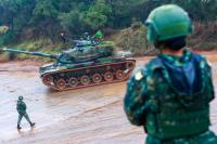 Taiwan Tests Armored Warfare After Simulated Chemical Attack 