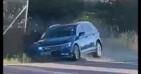 Video: Teenage moped driver's high-speed takedown