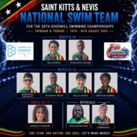 National Swim Team head to Trinidad & Tobago for the 30th Goodwill Swimming Championships