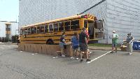 Kiwanis Club of Wyoming Area hosts Stuff-A-Bus School Supply Drive