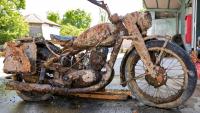 Drought-hit Europe’s longest river reveals its secrets as Nazi motorbikes and wooly mammoths appear in dried-up riverbed