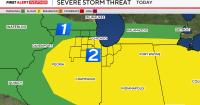 Severe thunderstorm watches in effect for parts of Illinois, NW Indiana