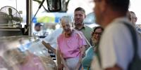 Queen Margrethe of Denmark in the South of France