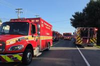 Man dead, five injured in two-vehicle collision near Damascus