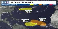 Multiple tropical waves in Atlantic being monitored for possible storm development