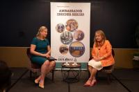 At AIS, Luxembourg’s envoy talks diplomacy, finance and diversity