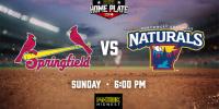 Watch the Springfield Cardinals face the Northwest Arkansas Naturals Sunday on Matrix Midwest!