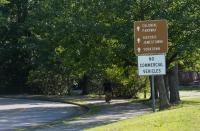 Tourism signs point travelers in the right direction