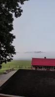 Dense Fog Hangs Over Southern Indiana Ahead of Severe Storms