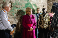 Archbishop of Canterbury promises remedial ‘action’ on historic slave trade on castle visit