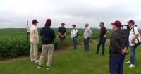 Taiwan soybean buyers visiting Minnesota farm amid tough season