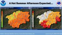 South Carolina to see heat as heat index expected to hit 100+