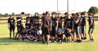 Sports: High School Football scrimmages