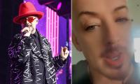 Boy George weighs in after sound technicians were accused of 'sabotaging' his Frankfurt concert and forcing him to abandon 'car crash' gig