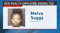 Farmville woman charged with assaulting ECU Health employee