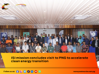 ISI mission concludes visit to PNG to accelerate clean energy transition
