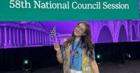 'Art in Focus': Local Girl Scout unveils Gold Award project